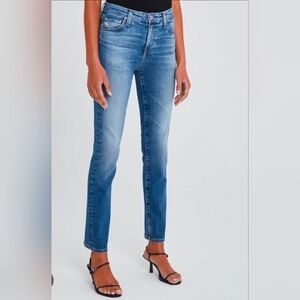 AG Mari Mid Rise Slim Straight Jeans Sz 29